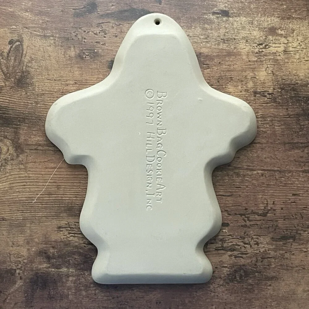 Vintage Brown Bag Cookie Shortbread Mold 10.5